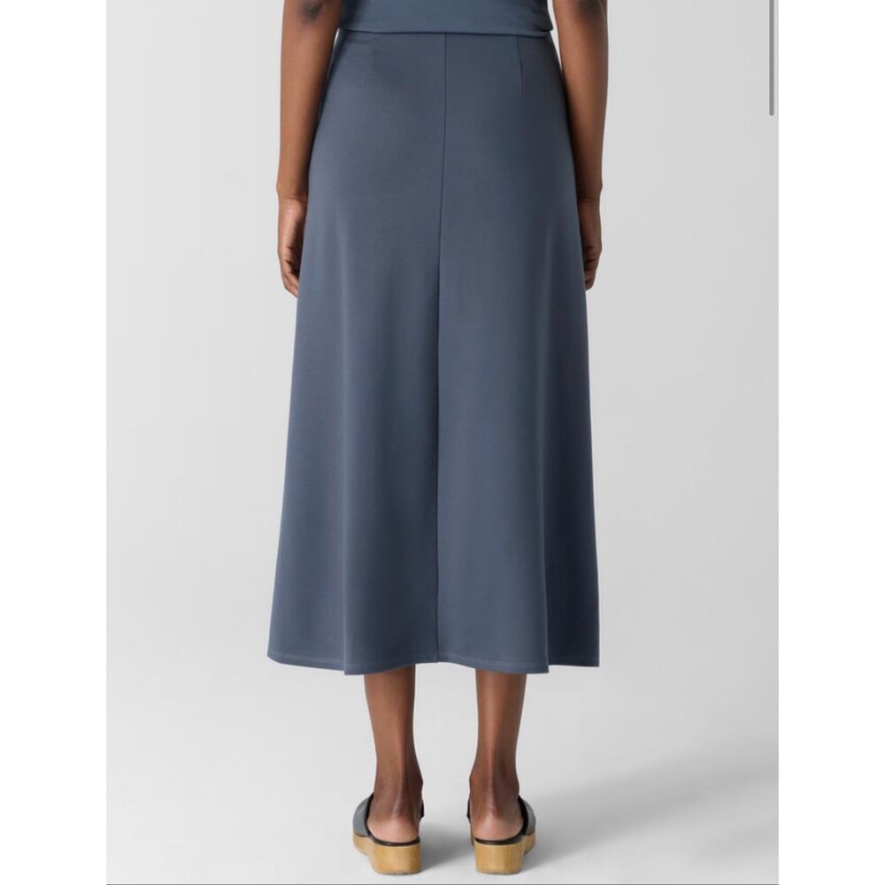 Eileen Fisher $188 Lightweight Ponte A-Line Skirt Eclipse women's 2X NEW - Picture 6 of 16